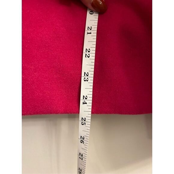 EUC Chico's size 3 (XL) Fuchsia Pink open front jacket - Picture 5 of 6